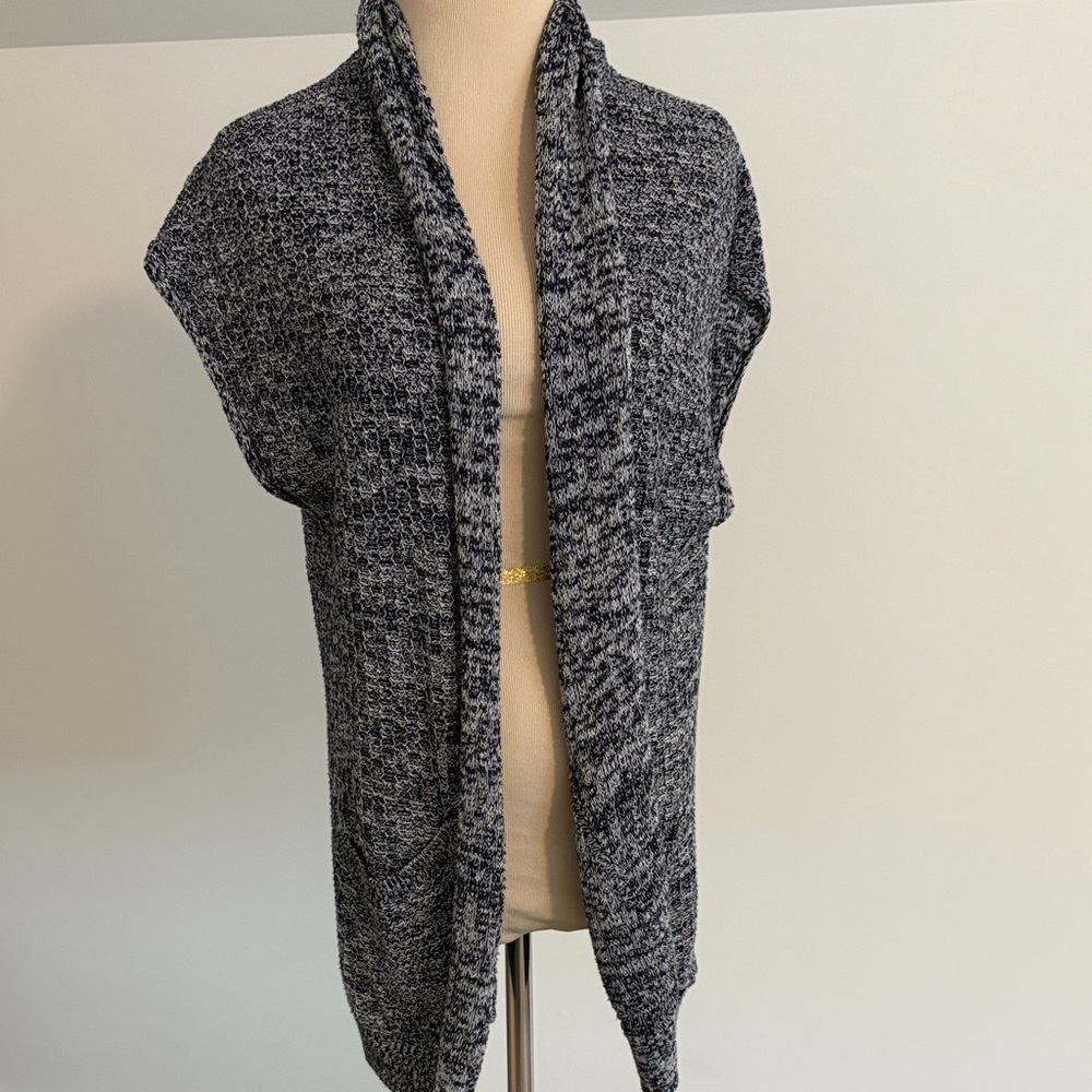 GAP Factory Charcoal Knit Cardigan